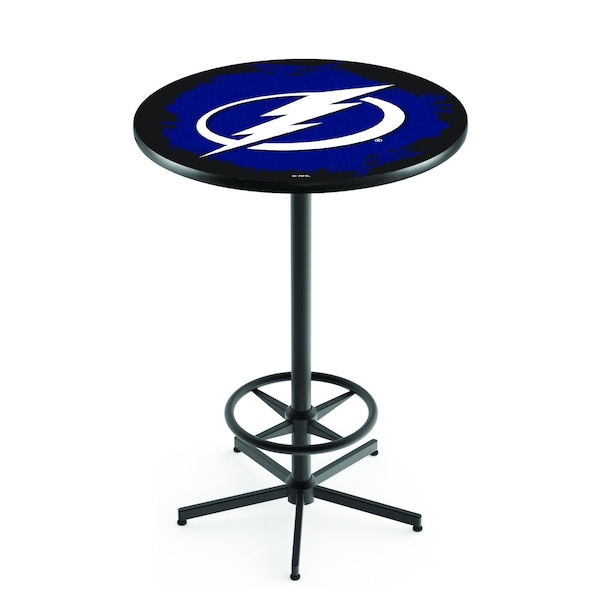 42" Black Tampa Bay Lightning Pub Table